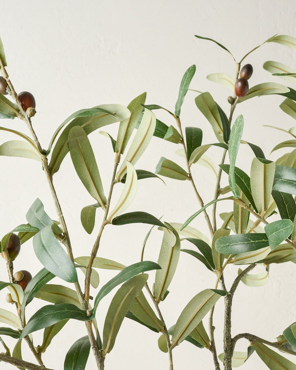Mavelle Olive Leaf Stem faux floral stem - Alternate View