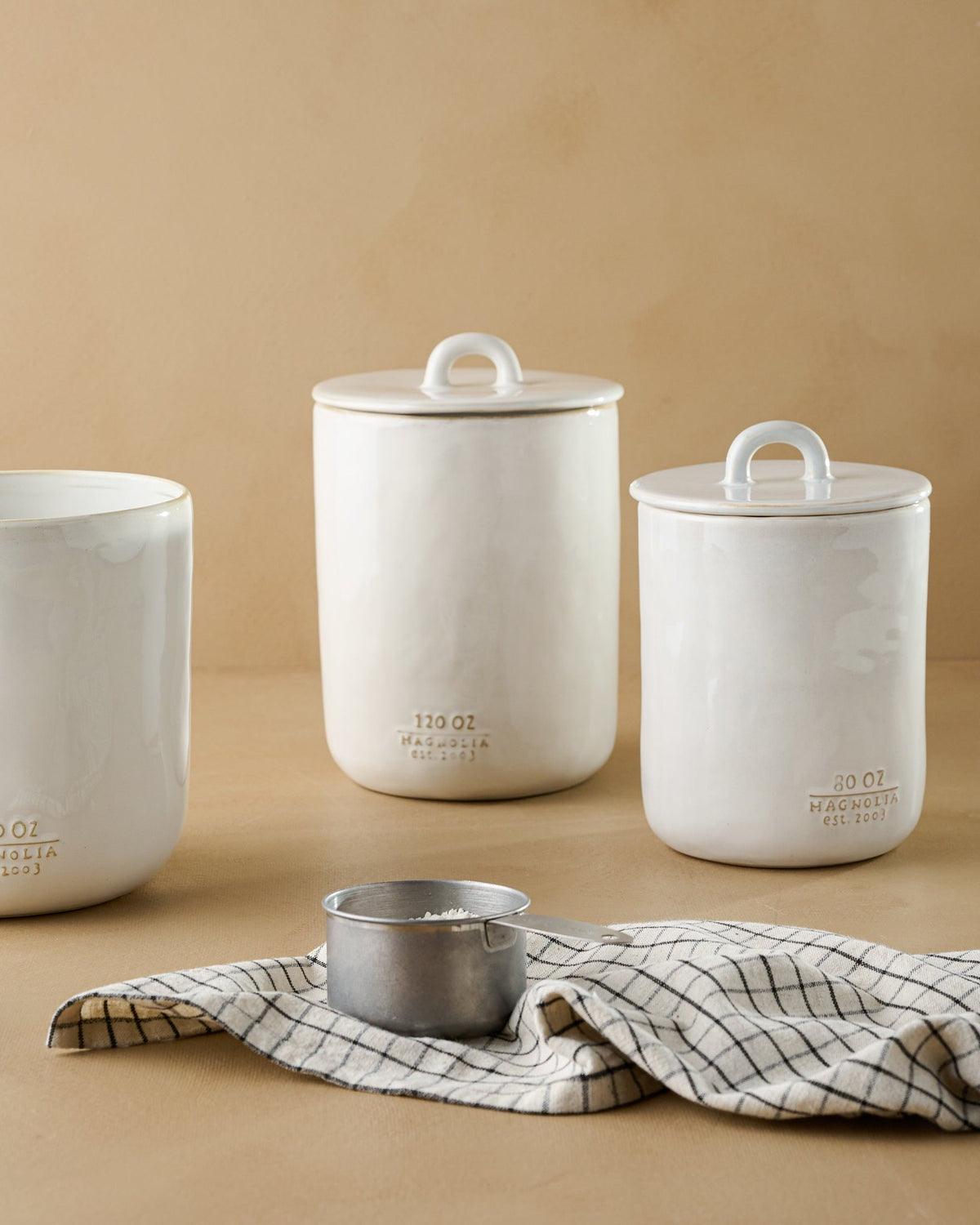 Mavelle Mia Ceramic Canister kitchen storage piece - Alternate View