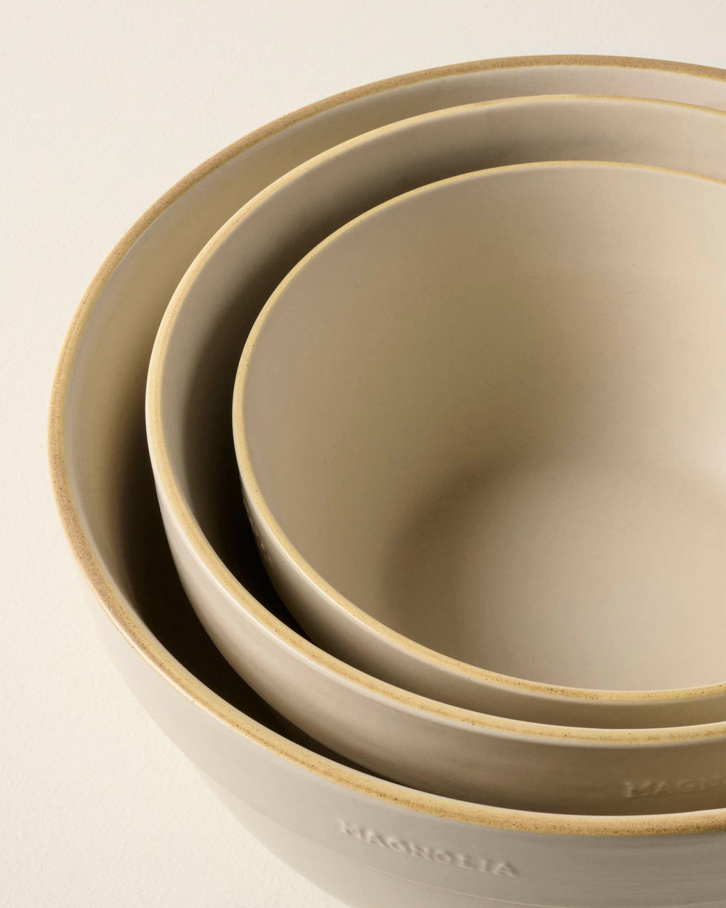 Mavelle Set of Vintage-Inspired Mixing Bowls bowl - Styled in Room