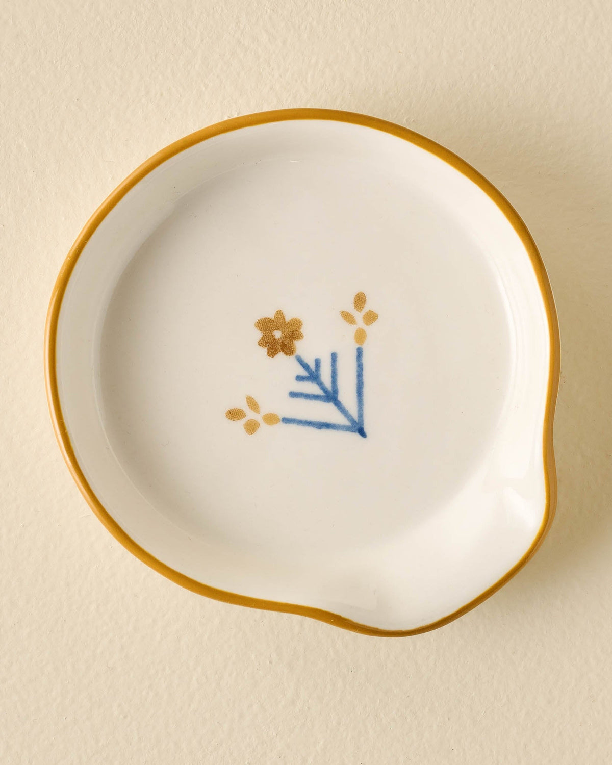 Mavelle Luna Floral Spoon Rest kitchen tool - Detail View