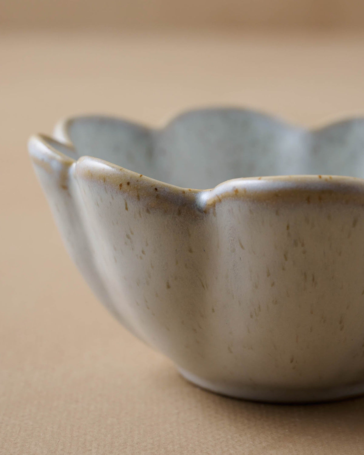 Mavelle French Grey Scalloped Mini Bowl bowl - Styled in Room