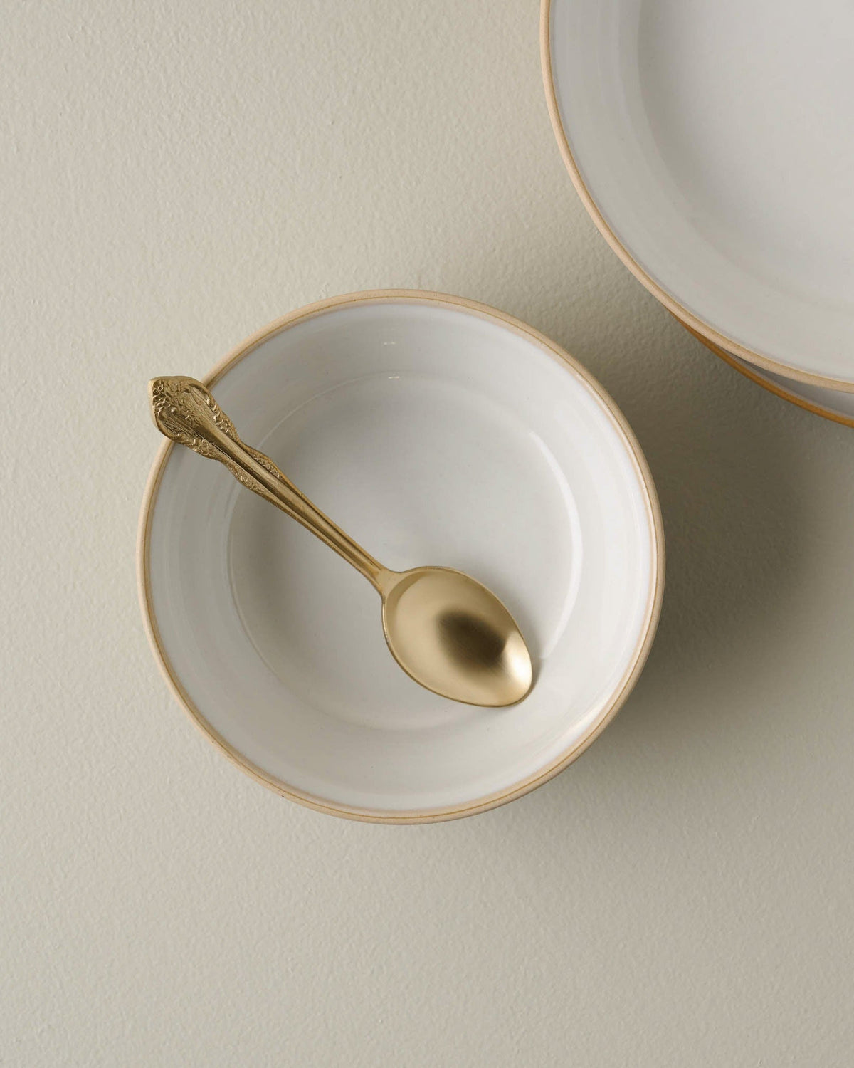Mavelle Stone White Lakelynn Cereal Bowl bowl - Styled in Room