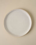 Mavelle French White Speckle Plate dinnerware set