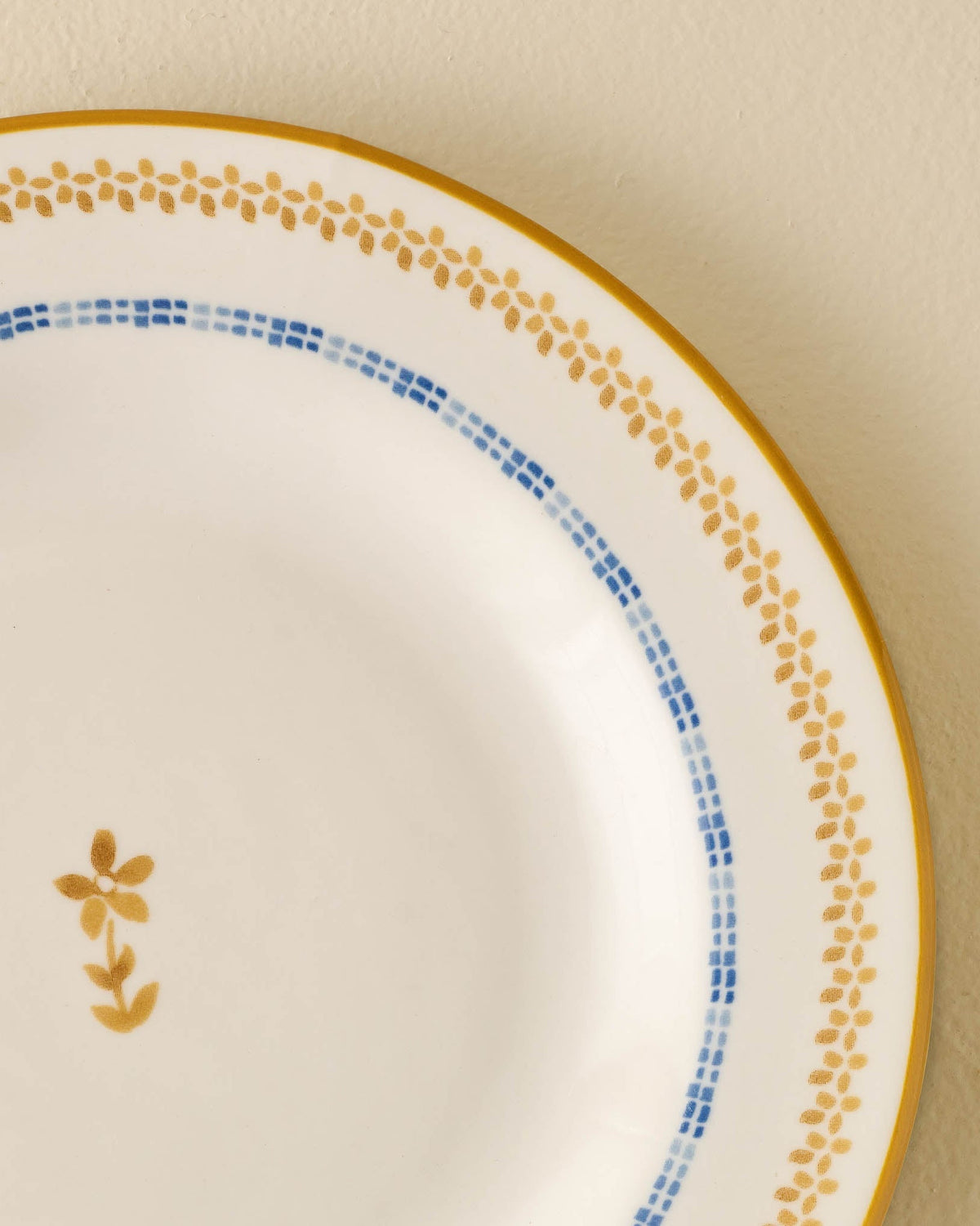 Mavelle Luna Floral Salad Plate dinnerware set - Styled in Room