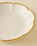 Mavelle Luna Scalloped Pasta Bowl bowl
