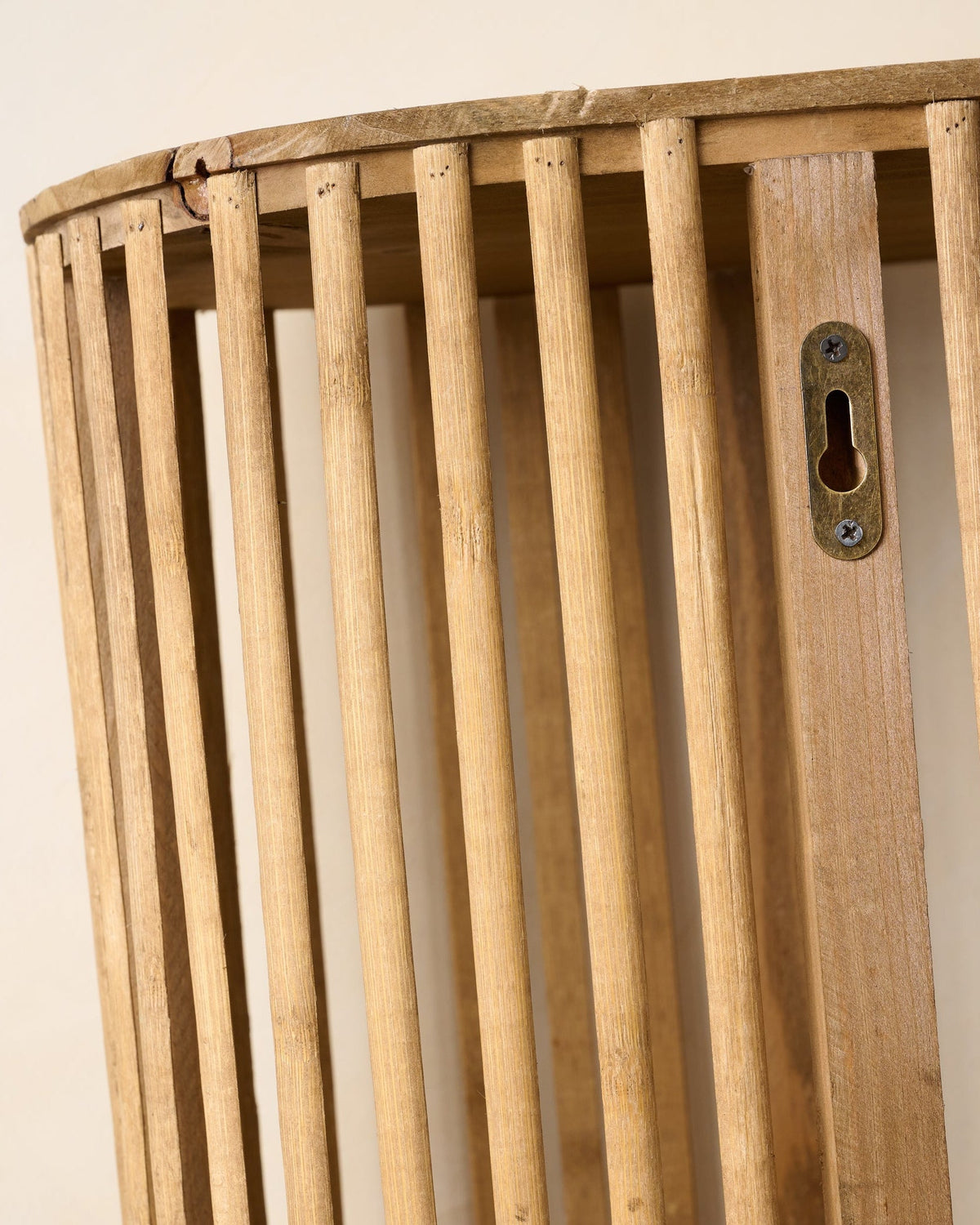 Mavelle Preston Reeded Wall Shelf wall shelf - Styled in Room