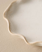 Mavelle Ceramic Ruffled Tray decorative tray - Alternate View