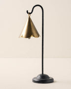Mavelle Mariel Standing Scalloped Bell decorative accent - Side View