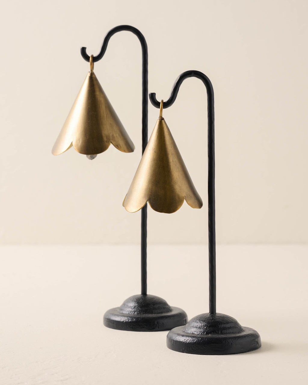 Mavelle Mariel Standing Scalloped Bell decorative accent