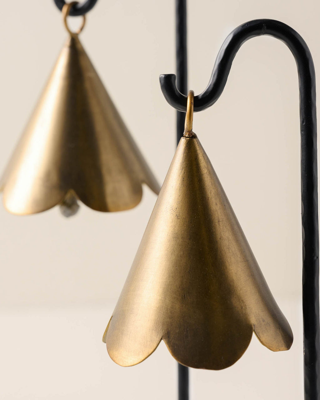 Mavelle Mariel Standing Scalloped Bell decorative accent - Alternate View