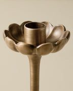 Mavelle Anna Antique Brass Taper Holder candle holder - View 9
