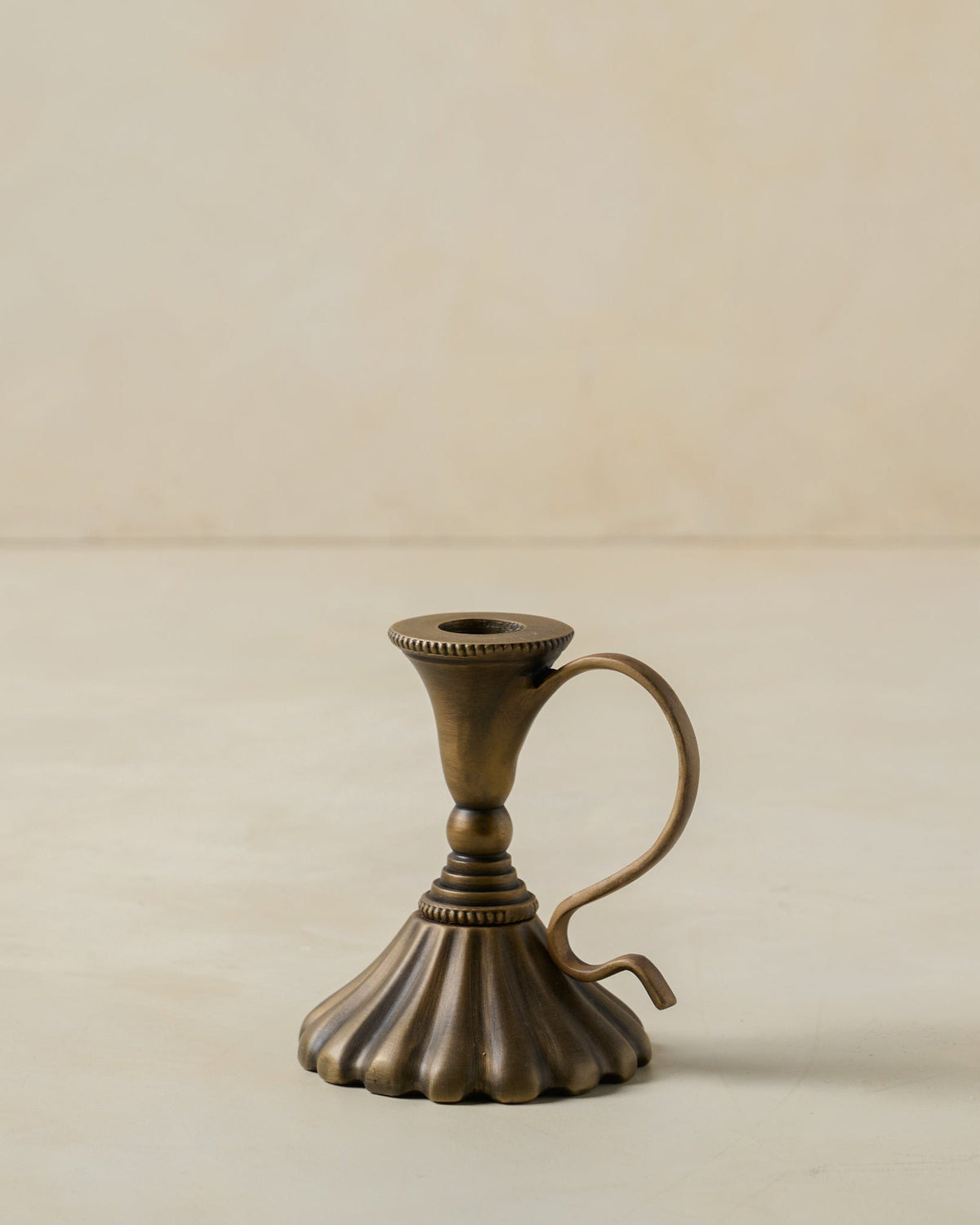 Mavelle Anna Antique Brass Taper Holder candle holder - View 10