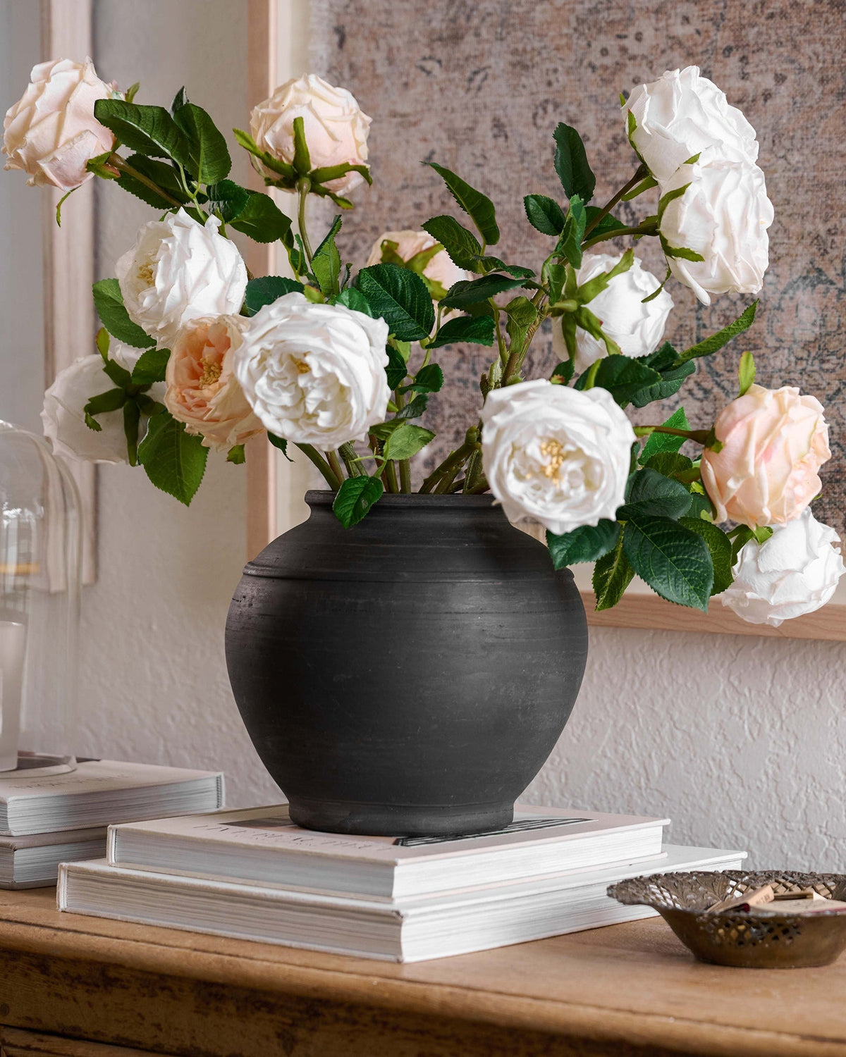 Mavelle Austin Rose Stem faux floral stem - View 8