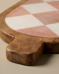 Mavelle Carmella Checkered Marble Serving Board serving board
