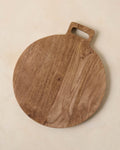 Mavelle Mango Wood Round Bread Board serving board
