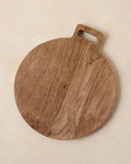 Mavelle Mango Wood Round Bread Board serving board