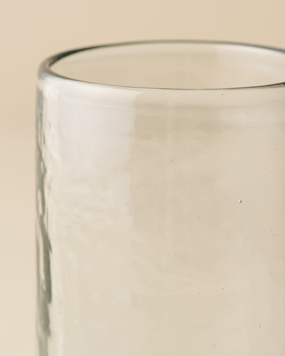 Mavelle Rustic Glass Tumbler drinking glass - Styled in Room