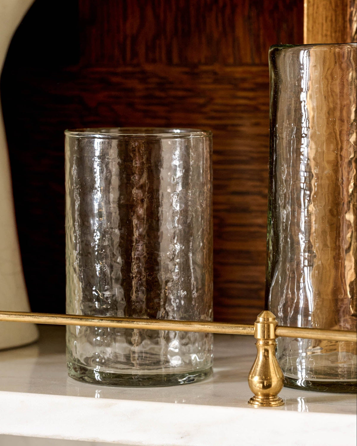 Mavelle Rustic Glass Tumbler drinking glass - Alternate View