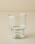 Mavelle Rustic Glass Stacking Tumbler drinking glass - Styled in Room