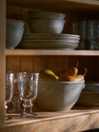 Mavelle Rustic Glass Stemware drinking glass - Detail View
