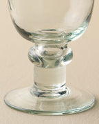 Mavelle Rustic Glass Stemware drinking glass - Side View