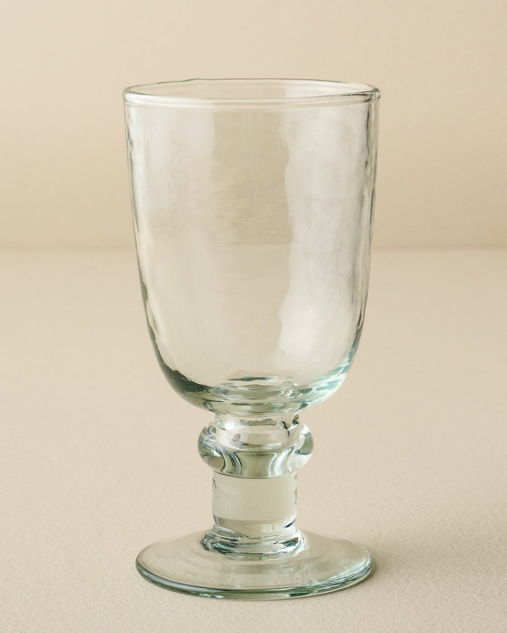Mavelle Rustic Glass Stemware drinking glass - Close-Up