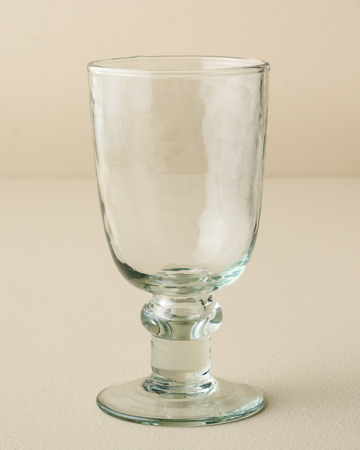 Mavelle Rustic Glass Stemware drinking glass - Close-Up