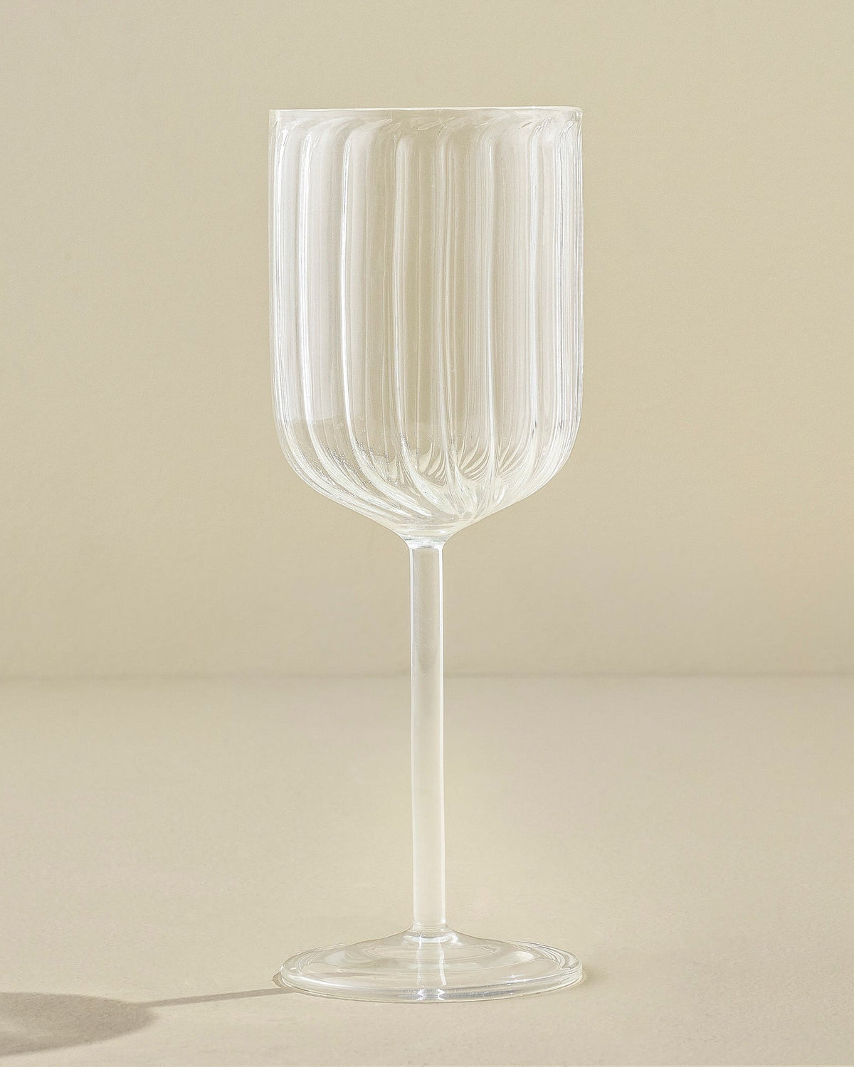 Mavelle Fluted Wine Glass drinking glass