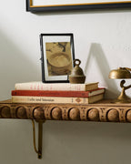 Mavelle Griffin Hand Carved Wood Shelf wall shelf