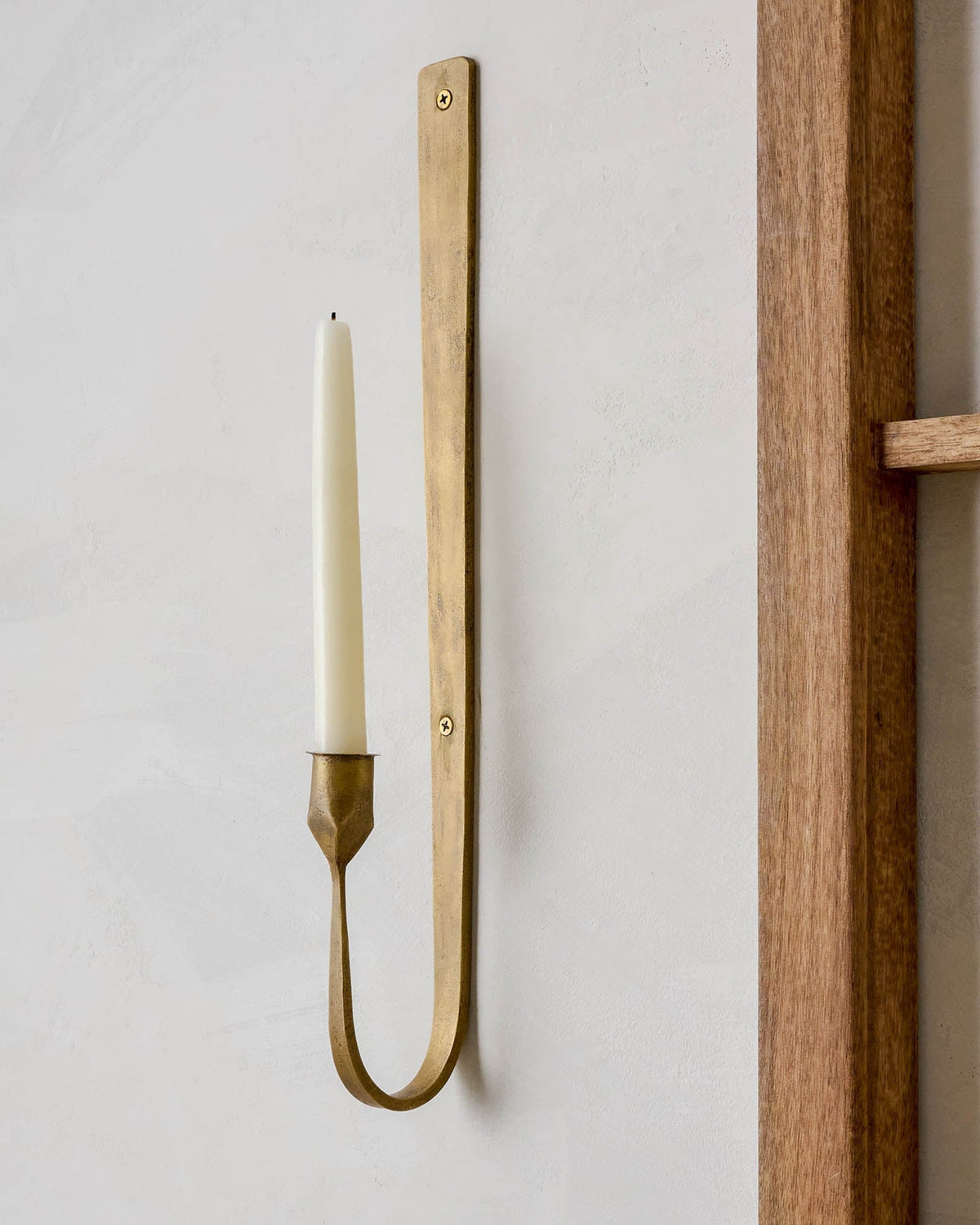 Mavelle Julian Forged Iron Wall Sconce wall sconce - Detail View