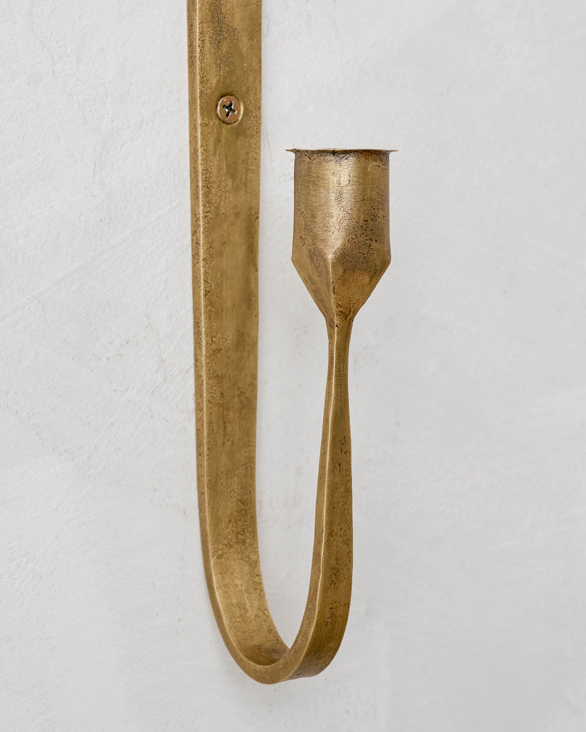 Mavelle Julian Forged Iron Wall Sconce wall sconce - Side View