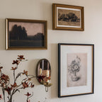 Mavelle Vintage Floral Sketch I framed wall art