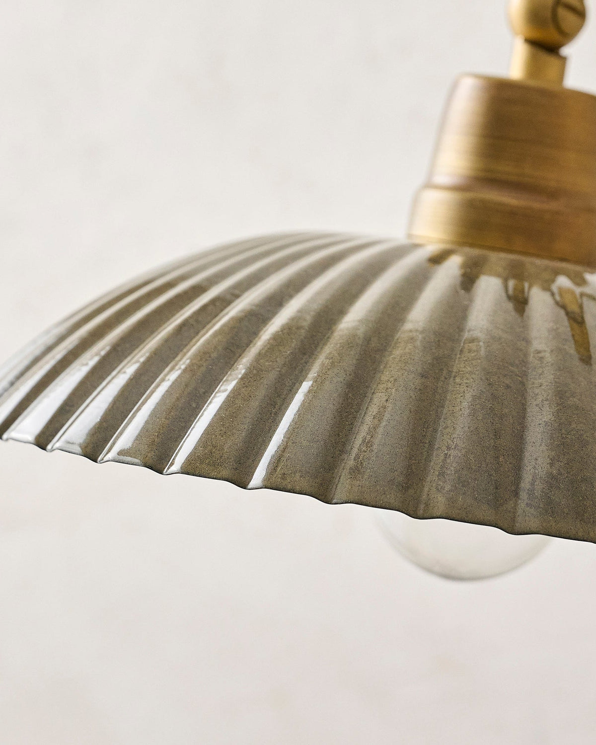 Mavelle Chester Enamel Plug-in Sconce wall sconce - Styled in Room