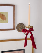 Mavelle Anna Antiqued Brass Wall Sconce wall sconce - Styled in Room