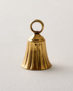 Mavelle Brass Bell Place Card Holder decorative accent - Close-Up
