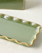 Mavelle Margaret Vintage-Inspired Butter Dish kitchen storage piece - Styled in Room