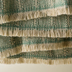 Mavelle Woven Grid Coverlet quilt - Close-Up