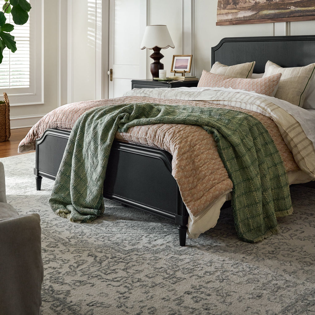 Mavelle Woven Grid Coverlet quilt - Alternate View