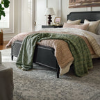 Mavelle Woven Grid Coverlet quilt - Alternate View