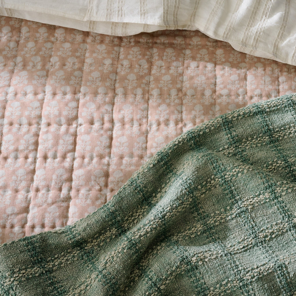 Mavelle Woven Grid Coverlet quilt - View 8