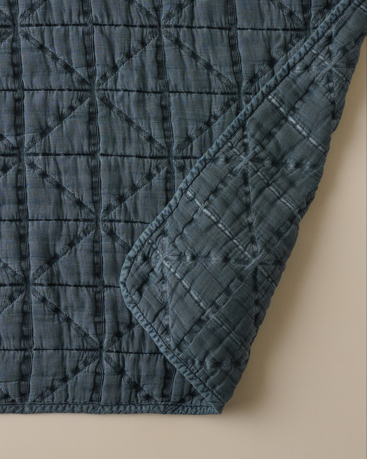Mavelle Sutton Magical Forest Matelasse Coverlet quilt - Styled in Room