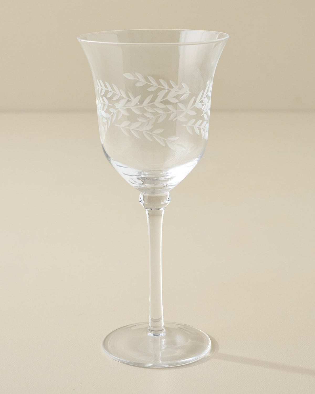 Mavelle Vintage-Inspired Etched Glass Drinkware Bundle drinking glass
