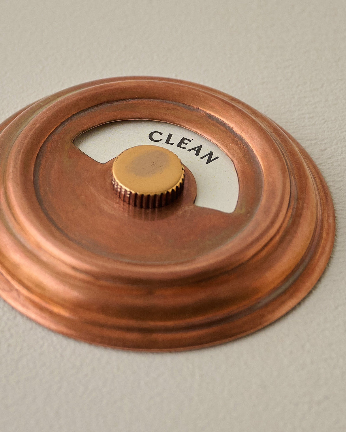 Mavelle Copper Dishwasher Marker kitchen tool - Styled in Room