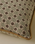 Mavelle Thea Clay Block Print Pillow w/ insert, 12x16 throw pillow