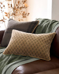 Mavelle Henry Printed Velvet Pillow throw pillow