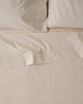 Mavelle Hudson Yarn-Dyed Pinstripe Sheet Set bedding - Detail View