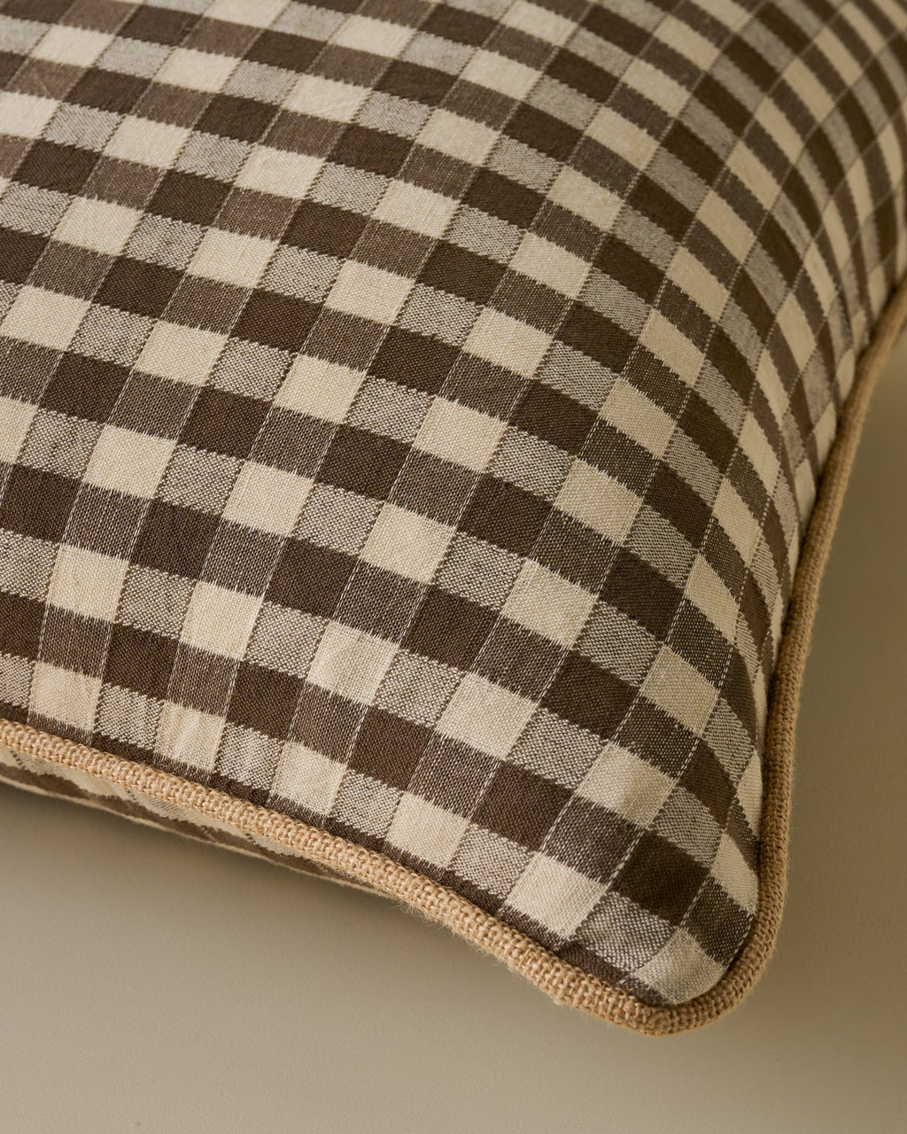 Mavelle Gingham Large Pillow throw pillow