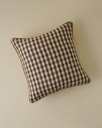Mavelle Gingham Large Pillow throw pillow - Styled in Room