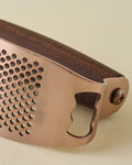Mavelle Copper & Walnut Garlic Rocker kitchen tool