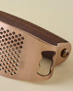 Mavelle Copper & Walnut Garlic Rocker kitchen tool